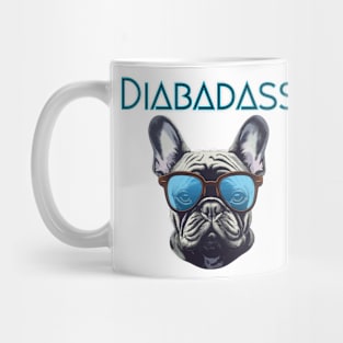 Motivating, Cool Diabadass Diabetes Design Mug